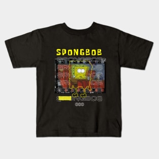 DRUGGED SPONGEBOB Kids T-Shirt